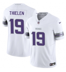Men's Minnesota Vikings #19 Adam Thielen White 2025 F.U.S.E. Winter Warrior Limited Football Stitched Jersey