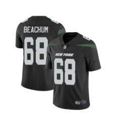 Men's New York Jets #68 Kelvin Beachum Black Alternate Vapor Untouchable Limited Player Football Jersey
