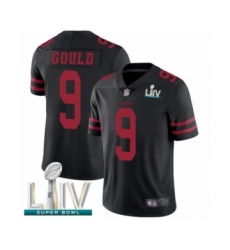 Men's San Francisco 49ers #9 Robbie Gould Black Alternate Vapor Untouchable Limited Player Super Bowl LIV Bound Football Jersey