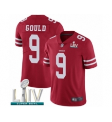 Youth San Francisco 49ers #9 Robbie Gould Red Team Color Vapor Untouchable Limited Player Super Bowl LIV Bound Football Jersey