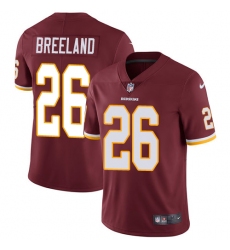 Youth Nike Washington Redskins #26 Bashaud Breeland Burgundy Red Team Color Vapor Untouchable Limited Player NFL Jersey