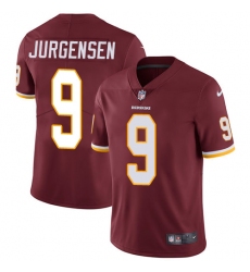 Youth Nike Washington Redskins #9 Sonny Jurgensen Elite Burgundy Red Team Color NFL Jersey