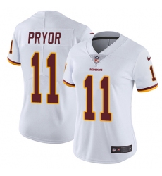 Women's Nike Washington Redskins #11 Terrelle Pryor White Vapor Untouchable Limited Player NFL Jersey