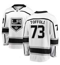 Youth Los Angeles Kings #73 Tyler Toffoli Authentic White Away Fanatics Branded Breakaway NHL Jersey