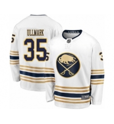 Youth Buffalo Sabres #35 Linus Ullmark Fanatics Branded White 50th Season Breakaway Hockey Jersey