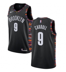 Women's Nike Brooklyn Nets #9 DeMarre Carroll Swingman Black NBA Jersey - 2018 19 City Edition