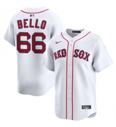 Men's Boston Red Sox #66 Brayan Bello White 2024 Home Limited Stitched Baseball Jersey