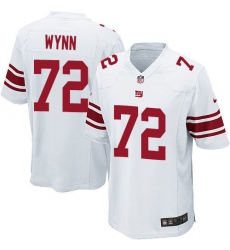 Men's Nike New York Giants #72 Kerry Wynn Game White NFL Jersey