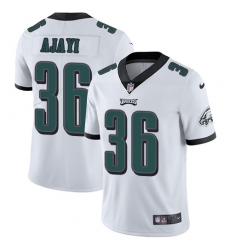 Men's Nike Philadelphia Eagles #36 Jay Ajayi White Vapor Untouchable Limited Player NFL Jersey