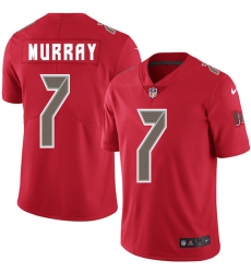 Men's Nike Tampa Bay Buccaneers #7 Patrick Murray Elite Red Rush Vapor Untouchable NFL Jersey