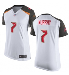 Women's Nike Tampa Bay Buccaneers #7 Patrick Murray Game White NFL Jersey