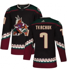 Youth Adidas Arizona Coyotes #7 Keith Tkachuk Premier Black Alternate NHL Jersey