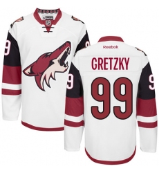 Youth Reebok Arizona Coyotes #99 Wayne Gretzky Authentic White Away NHL Jersey