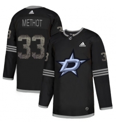 Men's Adidas Dallas Stars #33 Marc Methot Black Authentic Classic Stitched NHL Jersey