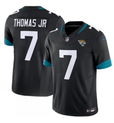 Men's Jacksonville Jaguars #7 Brian Thomas Jr. Black 2026 F.U.S.E. Vapor Untouchable Limited Football Stitched Jersey