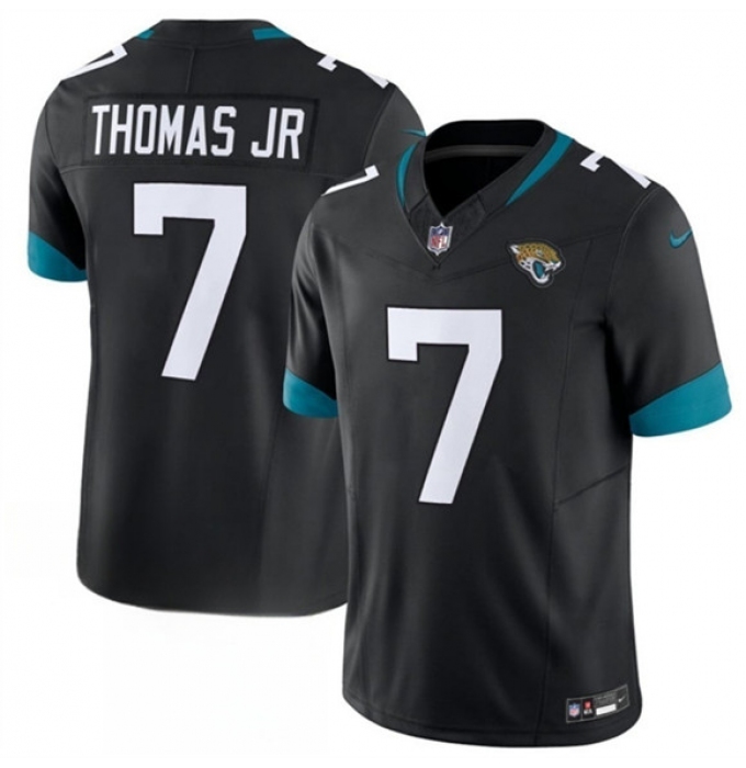 Men's Jacksonville Jaguars #7 Brian Thomas Jr. Black 2026 F.U.S.E. Vapor Untouchable Limited Football Stitched Jersey