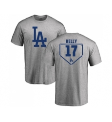 Baseball Los Angeles Dodgers #17 Joe Kelly Gray RBI T-Shirt