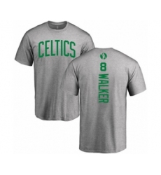 Basketball Boston Celtics #8 Kemba Walker Ash Backer T-Shirt