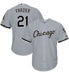 Men's Majestic Chicago White Sox #10 Yoan Moncada Black Flexbase Authentic Collection MLB Jersey