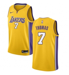 Youth Nike Los Angeles Lakers #7 Isaiah Thomas Swingman Gold Home NBA Jersey - Icon Edition