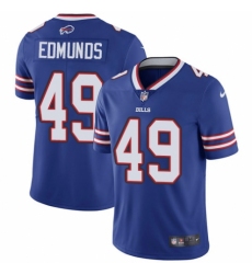Men's Nike Buffalo Bills #49 Tremaine Edmunds Royal Blue Team Color Vapor Untouchable Limited Player NFL Jersey