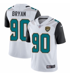 Men's Nike Jacksonville Jaguars #90 Taven Bryan White Vapor Untouchable Limited Player NFL Jersey