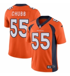 Youth Nike Denver Broncos #55 Bradley Chubb Orange Team Color Vapor Untouchable Limited Player NFL Jersey