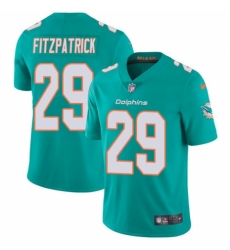Men's Nike Miami Dolphins #29 Minkah Fitzpatrick Aqua Green Team Color Vapor Untouchable Limited Player NFL Jersey