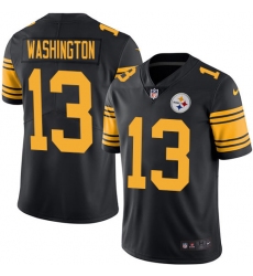Youth Nike Pittsburgh Steelers #13 James Washington Limited Black Rush Vapor Untouchable NFL Jersey