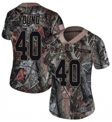 Women's Nike Baltimore Ravens #40 Kenny Young Limited Camo Salute to Service NFL Jersey