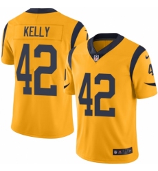 Youth Nike Los Angeles Rams #42 John Kelly Limited Gold Rush Vapor Untouchable NFL Jersey