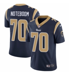 Men's Nike Los Angeles Rams #70 Joseph Noteboom Navy Blue Team Color Vapor Untouchable Limited Player NFL Jersey