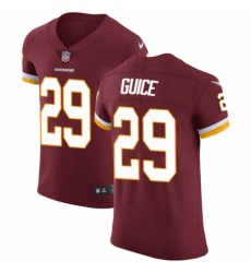 Men's Nike Washington Redskins #29 Derrius Guice Burgundy Red Team Color Vapor Untouchable Elite Player NFL Jersey
