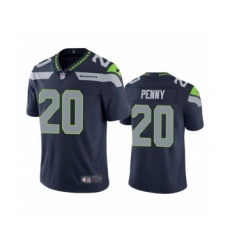 Men's Seattle Seahawks #20 Rashaad Penny Navy Vapor Untouchable Limited Stitched Jersey