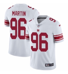 Youth Nike New York Giants #96 Kareem Martin White Vapor Untouchable Limited Player NFL Jersey