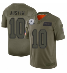 Youth Dallas Cowboys #10 Tavon Austin Limited Camo 2019 Salute to Service Football Jersey