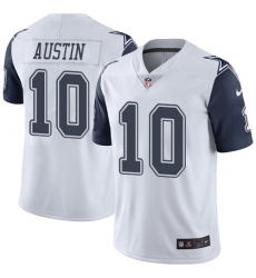 Youth Nike Dallas Cowboys #10 Tavon Austin Limited White Rush Vapor Untouchable NFL Jersey