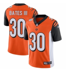 Youth Nike Cincinnati Bengals #30 Jessie Bates III Orange Alternate Vapor Untouchable Limited Player NFL Jersey