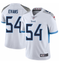 Youth Nike Tennessee Titans #54 Rashaan Evans White Vapor Untouchable Elite Player NFL Jersey