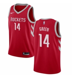 Men's Nike Houston Rockets #14 Gerald Green Swingman Red NBA Jersey - Icon Edition