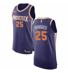 Women's Nike Phoenix Suns #25 Mikal Bridges Authentic Purple NBA Jersey - Icon Edition