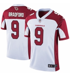 Men's Nike Arizona Cardinals #9 Sam Bradford White Vapor Untouchable Limited Player NFL Jersey