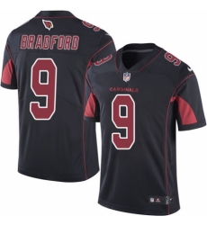 Youth Nike Arizona Cardinals #9 Sam Bradford Limited Black Rush Vapor Untouchable NFL Jersey