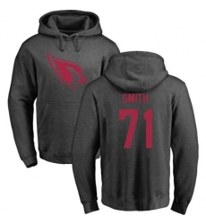 NFL Nike Arizona Cardinals #71 Andre Smith Ash One Color Pullover Hoodie