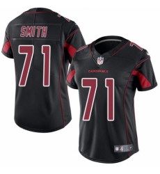 Women's Nike Arizona Cardinals #71 Andre Smith Limited Black Rush Vapor Untouchable NFL Jersey