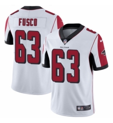 Youth Nike Atlanta Falcons #63 Brandon Fusco White Vapor Untouchable Limited Player NFL Jersey