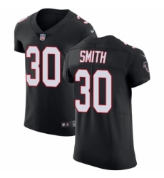 Men's Nike Atlanta Falcons #30 Ito Smith Black Alternate Vapor Untouchable Elite Player NFL Jersey