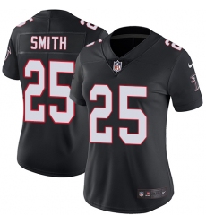 Women's Nike Atlanta Falcons #25 Ito Smith Black Alternate Vapor Untouchable Limited Player NFL Jersey