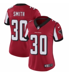 Women's Nike Atlanta Falcons #30 Ito Smith Red Team Color Vapor Untouchable Elite Player NFL Jersey