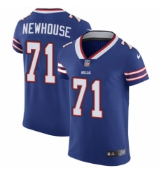 Men's Nike Buffalo Bills #71 Marshall Newhouse Royal Blue Team Color Vapor Untouchable Elite Player NFL Jersey